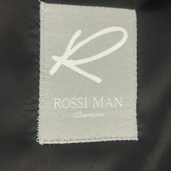 Rossi Man Euro Slim Fit Men's Velvet Tuxedo Jacket Blazer Size Small - Picture 5 of 9